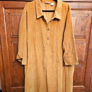 Vermont Country Store corduroy dress.